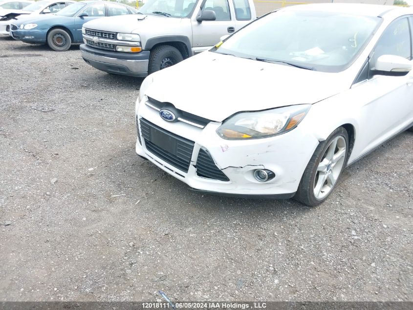 2013 Ford Focus Titanium VIN: 1FADP3N24DL172471 Lot: 12018111