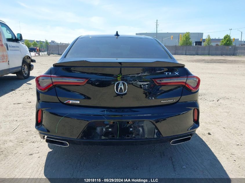 2021 Acura Tlx VIN: 19UUB6F5XMA801358 Lot: 12018115