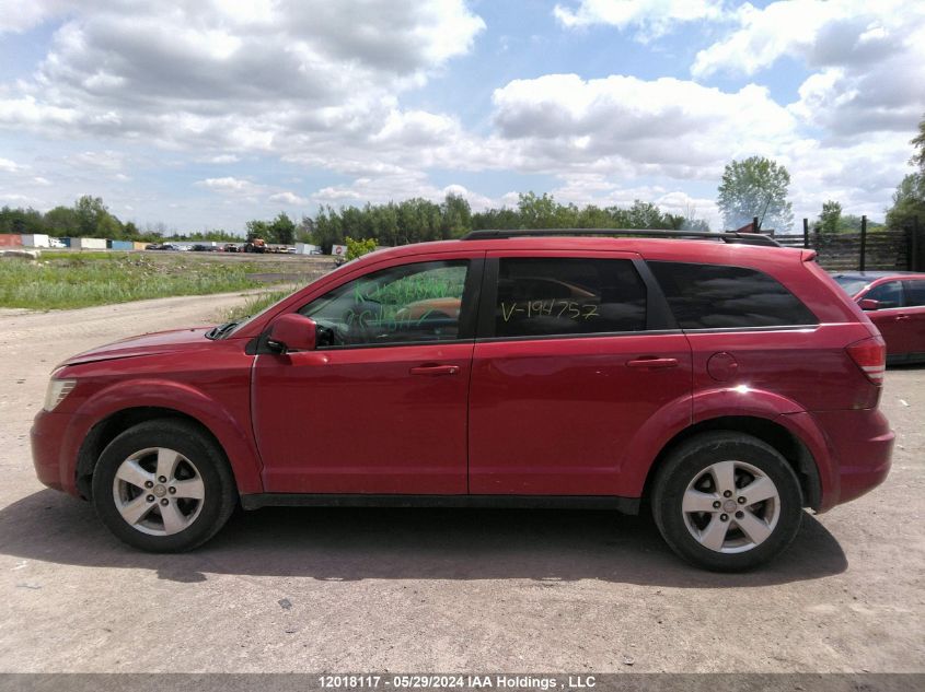 2010 Dodge Journey Sxt VIN: 3D4PG5FV2AT194757 Lot: 12018117