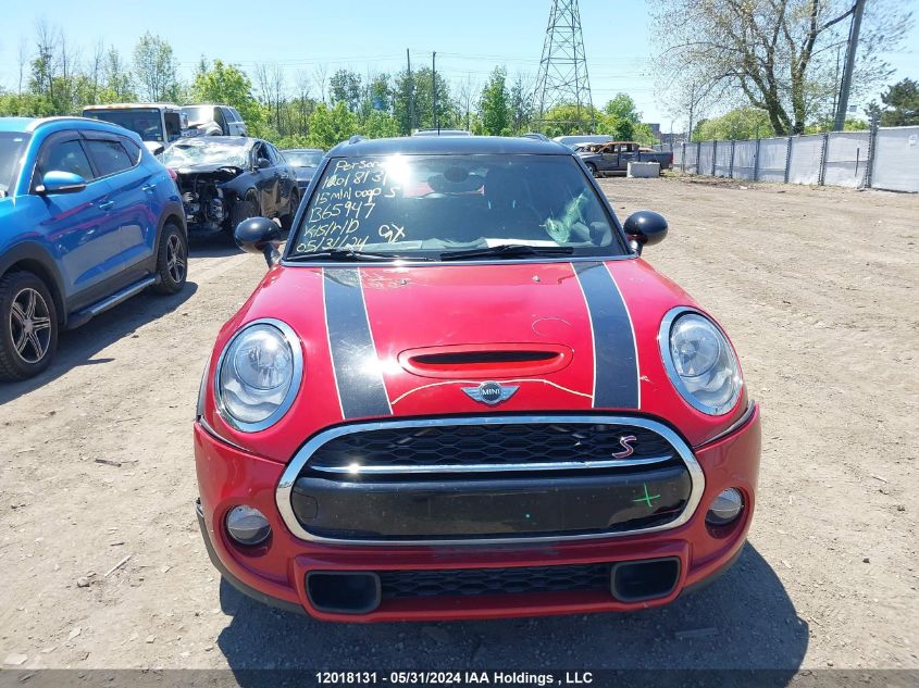 2015 Mini Cooper S VIN: WMWXU3C56F2B65947 Lot: 12018131