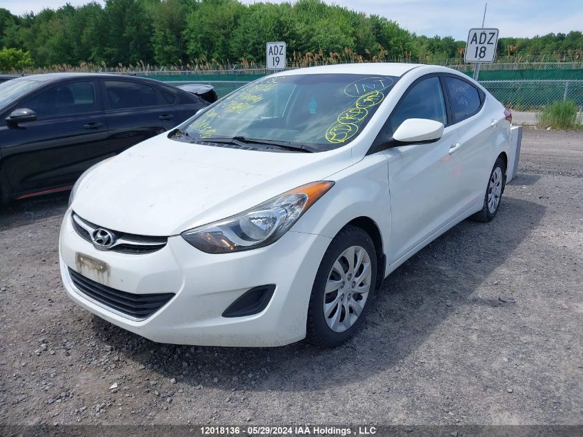 2012 Hyundai Elantra Gls/Limited VIN: 5NPDH4AE5CH078812 Lot: 12018136