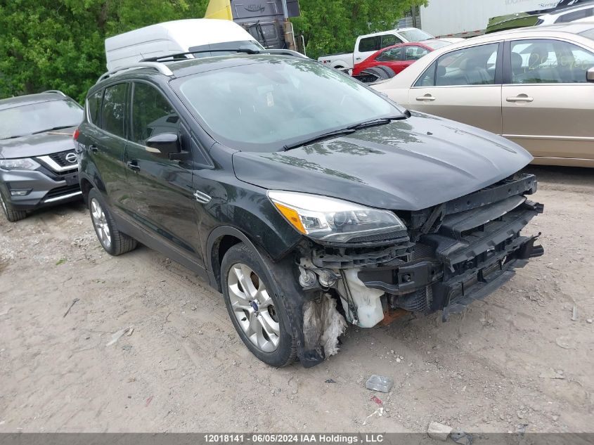 2014 Ford Escape Titanium VIN: 1FMCU9J94EUC87583 Lot: 12018141