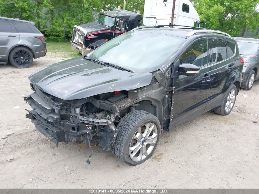 2014 Ford Escape Titanium VIN: 1FMCU9J94EUC87583 Lot: 12018141