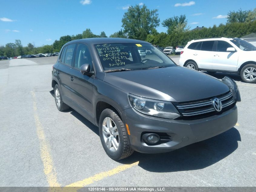 2012 Volkswagen Tiguan S/Se/Sel VIN: WVGBV7AX9CW005192 Lot: 12018146