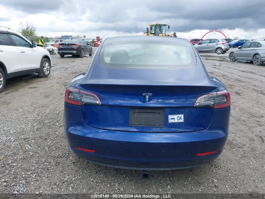 2020 Tesla Model 3 VIN: 5YJ3E1EA1LF625874 Lot: 12018149