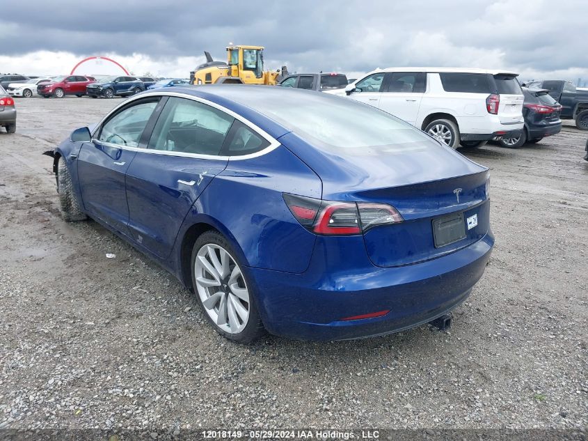 2020 Tesla Model 3 VIN: 5YJ3E1EA1LF625874 Lot: 12018149