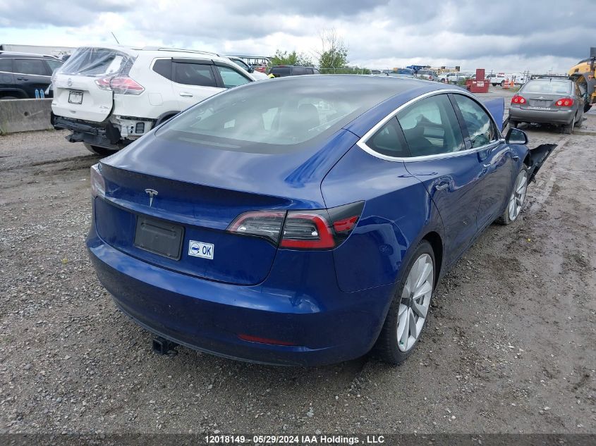 2020 Tesla Model 3 VIN: 5YJ3E1EA1LF625874 Lot: 12018149