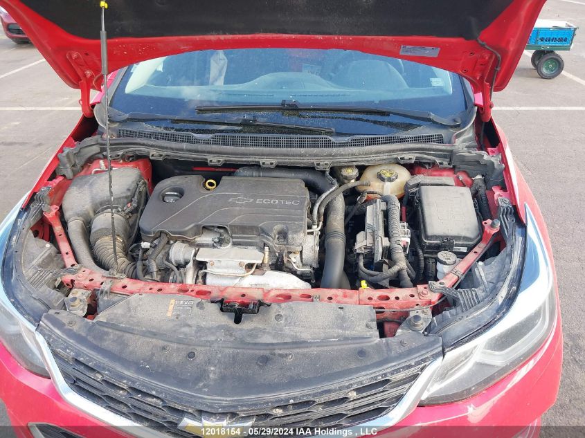 2017 Chevrolet Cruze VIN: 3G1BE6SM7HS581068 Lot: 12018154