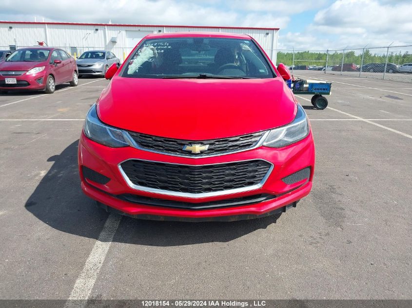 2017 Chevrolet Cruze VIN: 3G1BE6SM7HS581068 Lot: 12018154