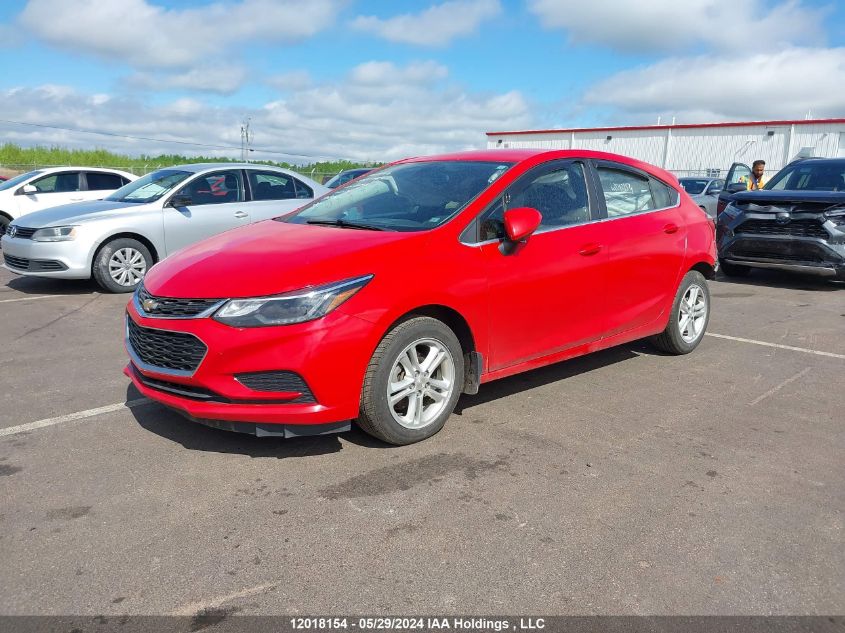 2017 Chevrolet Cruze VIN: 3G1BE6SM7HS581068 Lot: 12018154