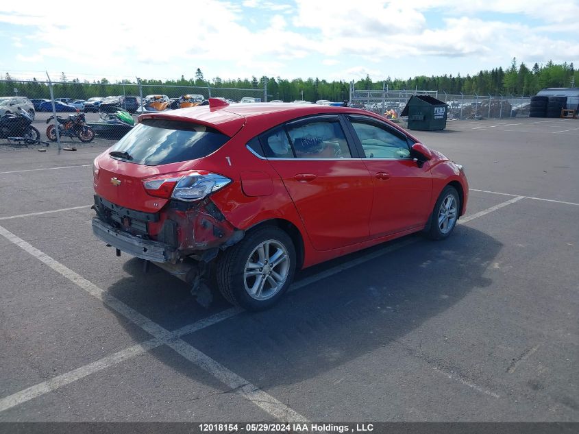 2017 Chevrolet Cruze VIN: 3G1BE6SM7HS581068 Lot: 12018154