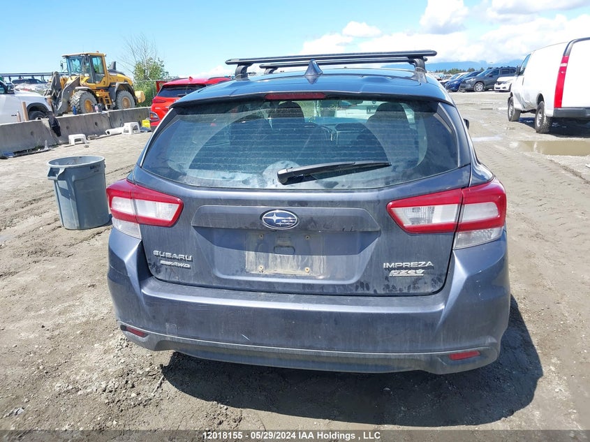 2017 Subaru Impreza VIN: 4S3GTAF68H1723219 Lot: 12018155