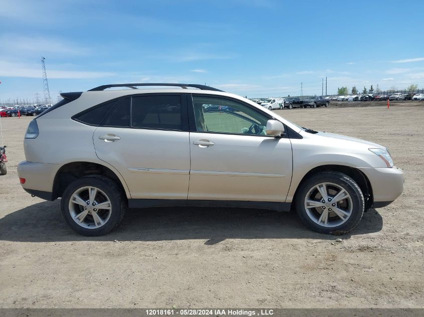 2007 Lexus Rx 400H VIN: JTJHW31U472010840 Lot: 12018161
