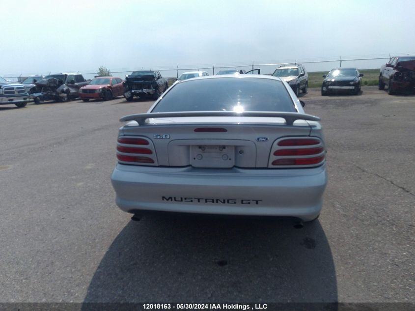 1994 Ford Mustang Gt VIN: 1FALP42T6RF205796 Lot: 12018163