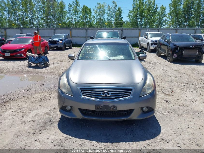 2010 Infiniti G37X VIN: JN1CV6AR6AM452045 Lot: 12018173