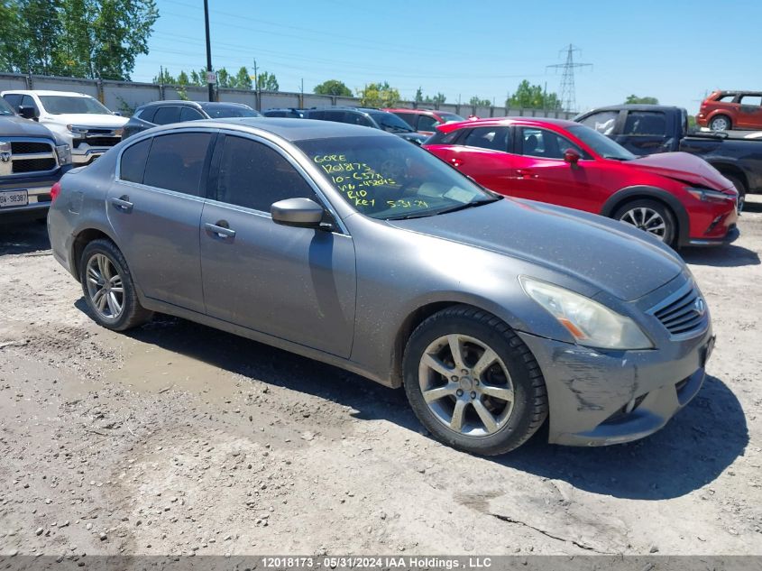 2010 Infiniti G37X VIN: JN1CV6AR6AM452045 Lot: 12018173