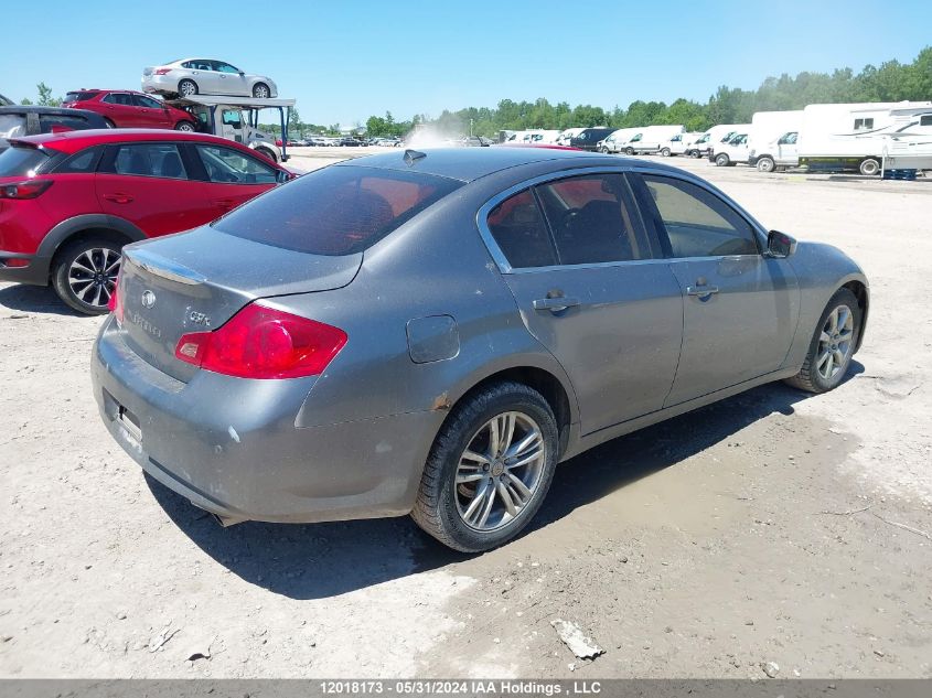 2010 Infiniti G37X VIN: JN1CV6AR6AM452045 Lot: 12018173