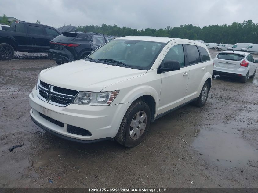 2011 Dodge Journey VIN: 3D4PG4FB8BT535631 Lot: 12018175