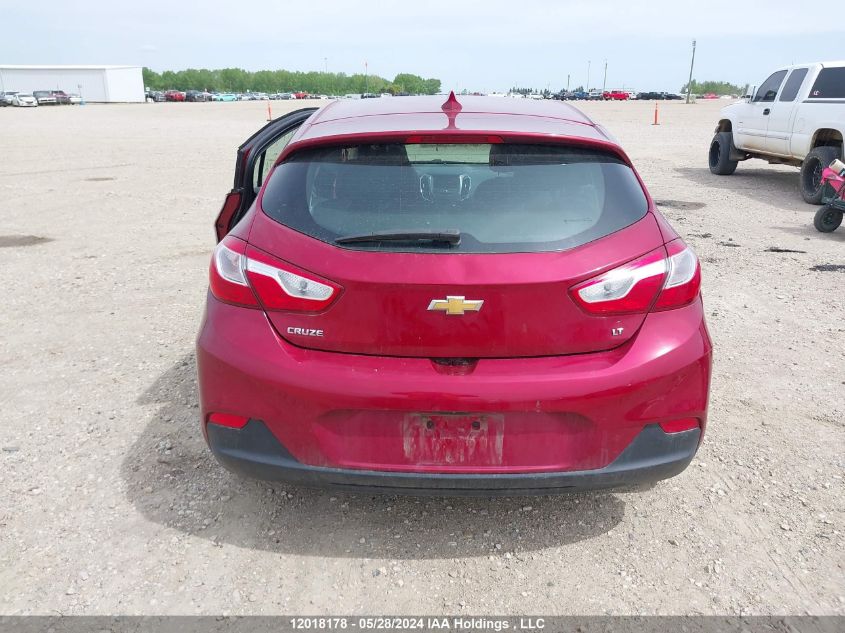 2019 Chevrolet Cruze VIN: 3G1BE6SM0KS616167 Lot: 12018178