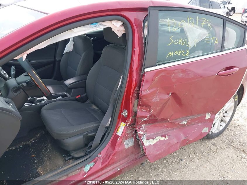 2019 Chevrolet Cruze VIN: 3G1BE6SM0KS616167 Lot: 12018178