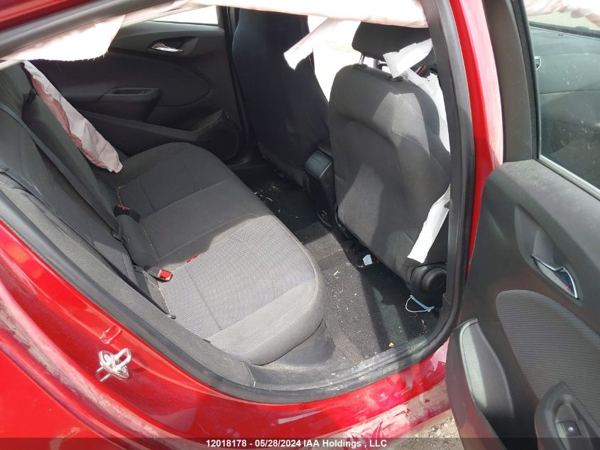 2019 Chevrolet Cruze VIN: 3G1BE6SM0KS616167 Lot: 12018178