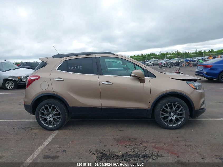 2019 Buick Encore Sport Touring VIN: KL4CJ2SB7KB778995 Lot: 12018188