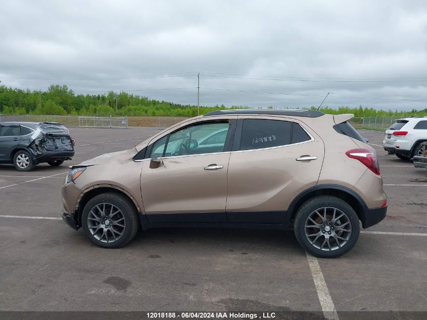 2019 Buick Encore Sport Touring VIN: KL4CJ2SB7KB778995 Lot: 12018188