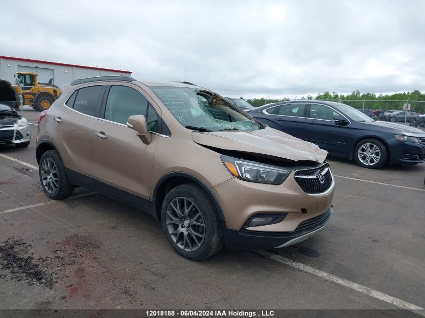 2019 Buick Encore Sport Touring VIN: KL4CJ2SB7KB778995 Lot: 12018188