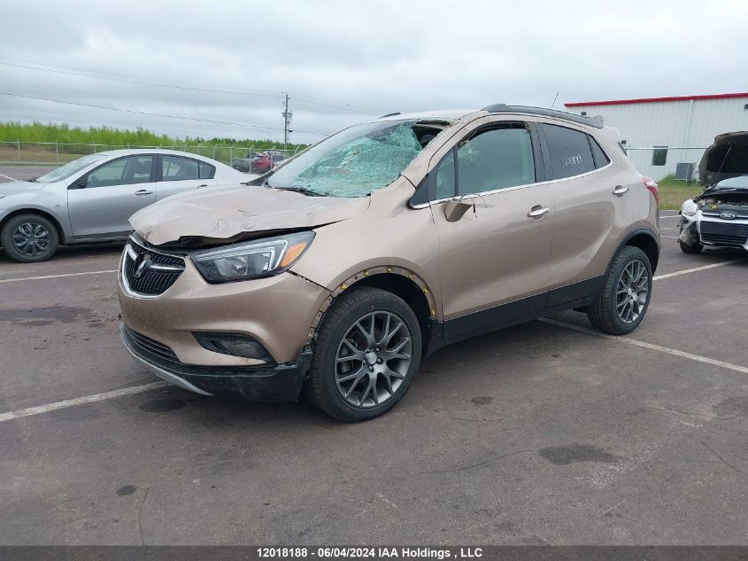 2019 Buick Encore Sport Touring VIN: KL4CJ2SB7KB778995 Lot: 12018188