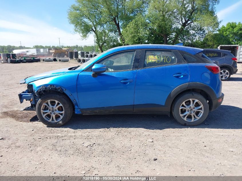 2016 Mazda Cx-3 Touring VIN: JM1DKBC72G0100529 Lot: 12018190