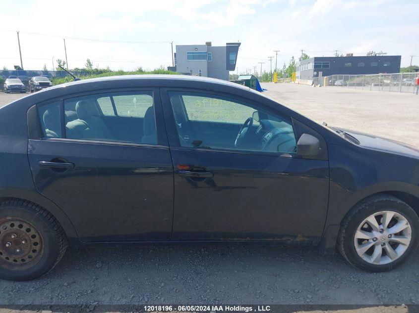 2010 Nissan Sentra 2.0/2.0S/Sr/2.0Sl VIN: 3N1AB6AP7AL698112 Lot: 12018196
