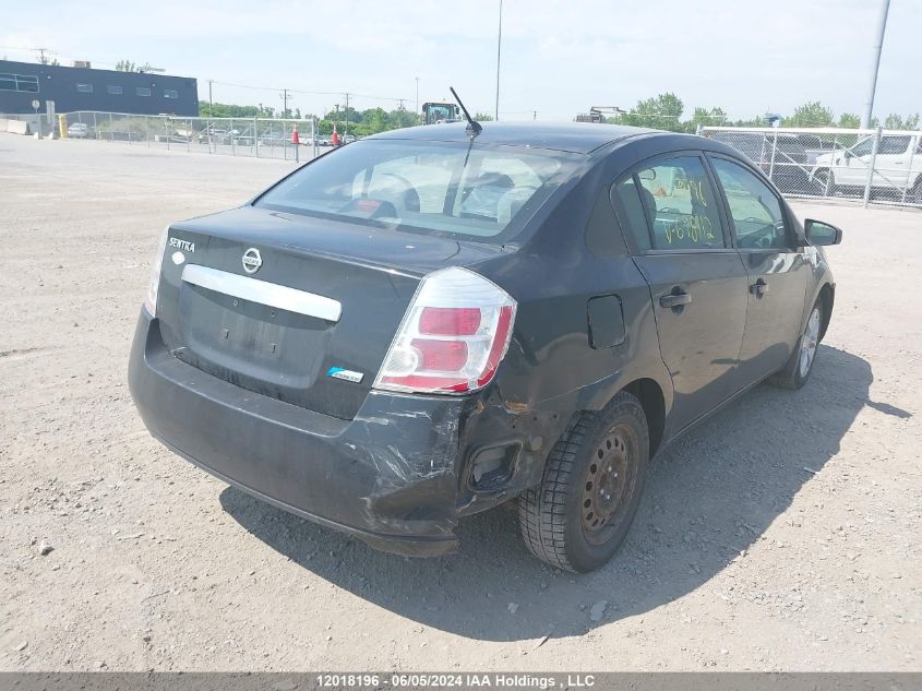 2010 Nissan Sentra 2.0/2.0S/Sr/2.0Sl VIN: 3N1AB6AP7AL698112 Lot: 12018196