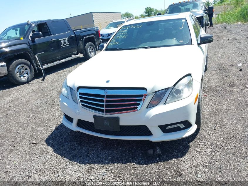 2011 Mercedes-Benz E-Class VIN: WDDHF8HB8BA276466 Lot: 12018200