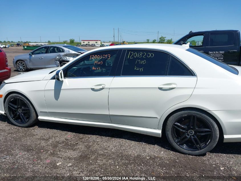 2011 Mercedes-Benz E-Class VIN: WDDHF8HB8BA276466 Lot: 12018200