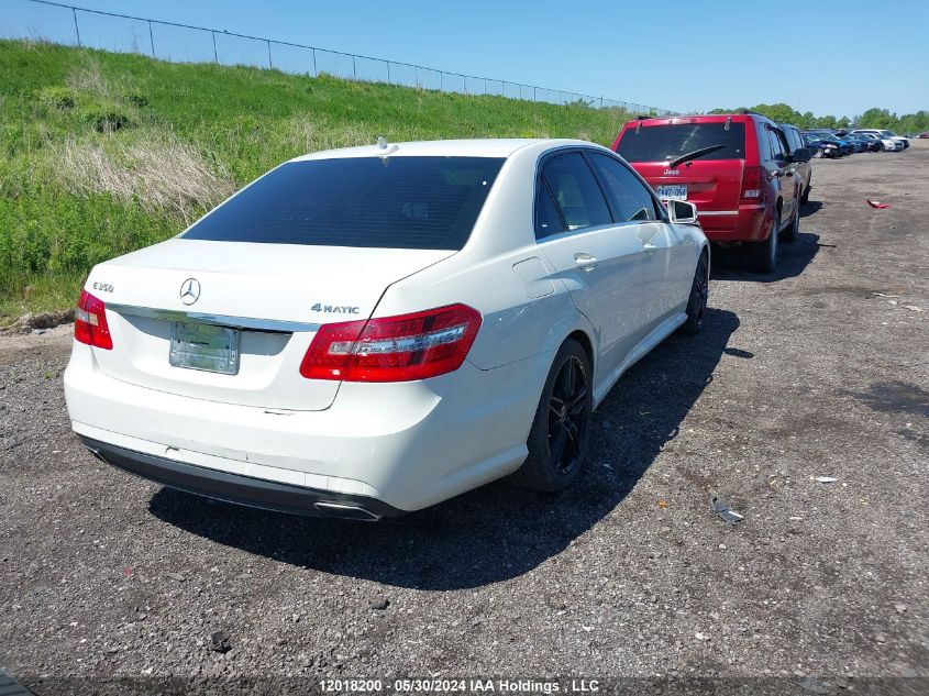 2011 Mercedes-Benz E-Class VIN: WDDHF8HB8BA276466 Lot: 12018200