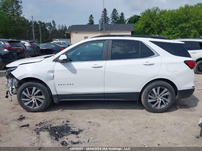 2022 Chevrolet Equinox VIN: 3GNAXUEV9NL232612 Lot: 12018201