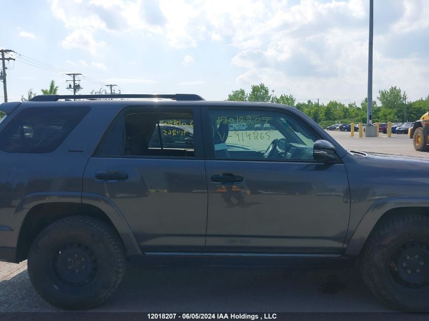 2021 Toyota 4Runner VIN: JTEJU5JR3M5914265 Lot: 12018207