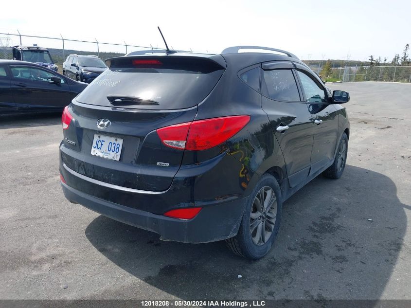 2015 Hyundai Tucson Gls VIN: KM8JUCAG7FU030194 Lot: 12018208