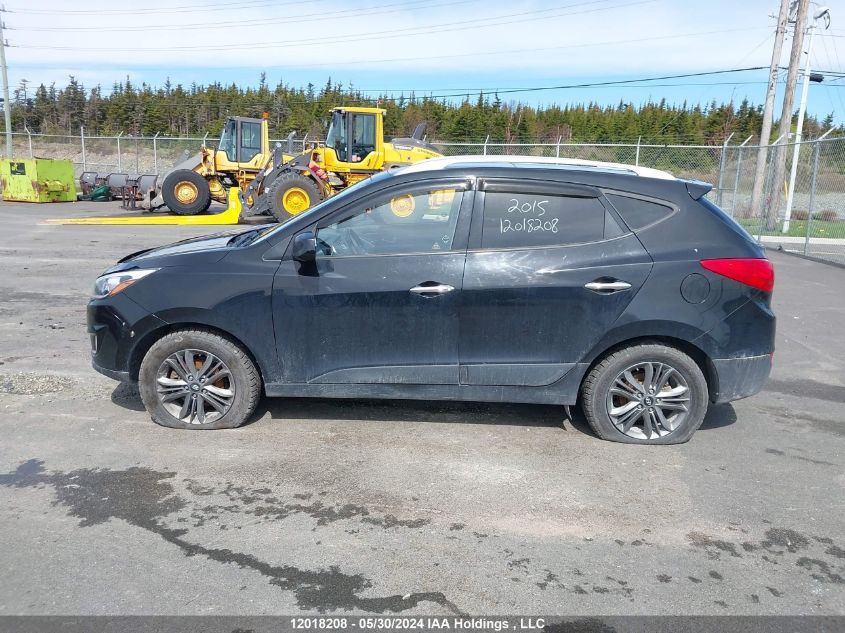 2015 Hyundai Tucson Gls VIN: KM8JUCAG7FU030194 Lot: 12018208