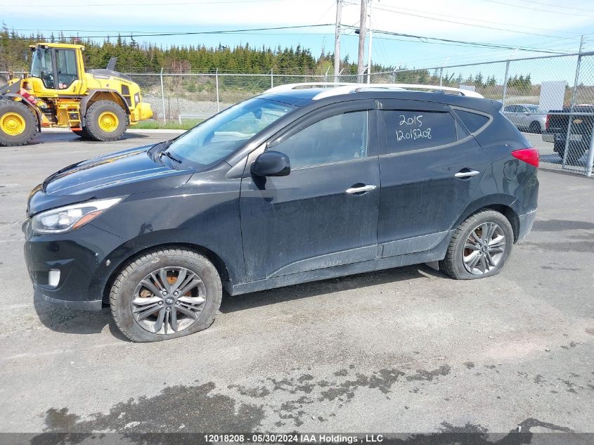 2015 Hyundai Tucson Gls VIN: KM8JUCAG7FU030194 Lot: 12018208