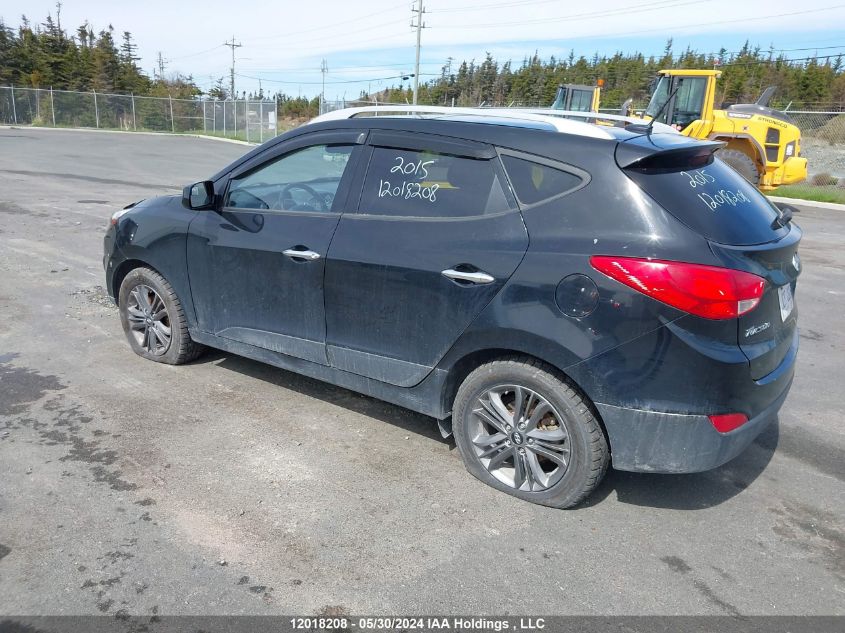 2015 Hyundai Tucson Gls VIN: KM8JUCAG7FU030194 Lot: 12018208