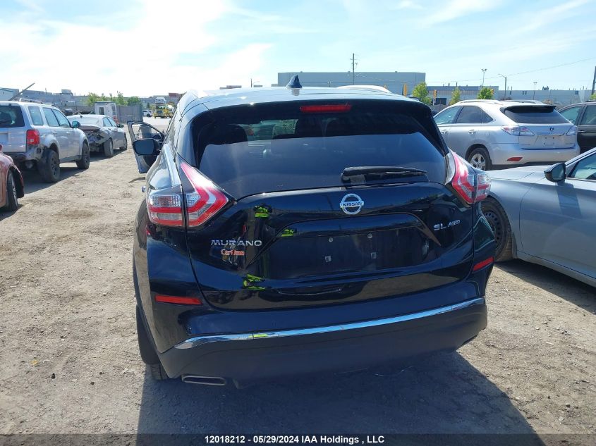 2017 Nissan Murano VIN: 5N1AZ2MH2HN191503 Lot: 12018212