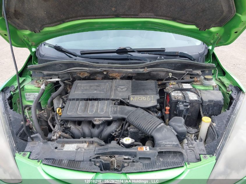 2011 Mazda Mazda2 VIN: JM1DE1HY0B0106504 Lot: 12018218