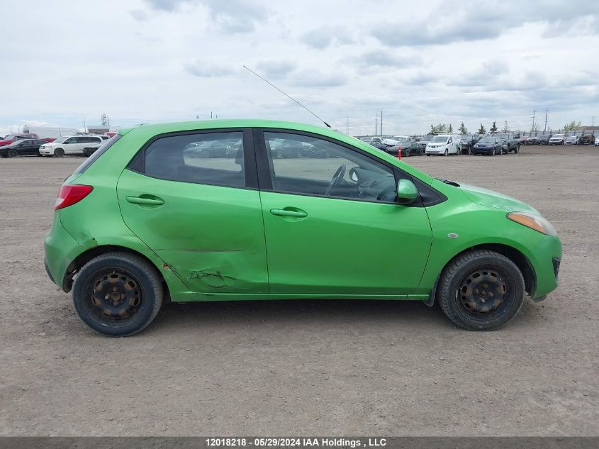 2011 Mazda Mazda2 VIN: JM1DE1HY0B0106504 Lot: 12018218