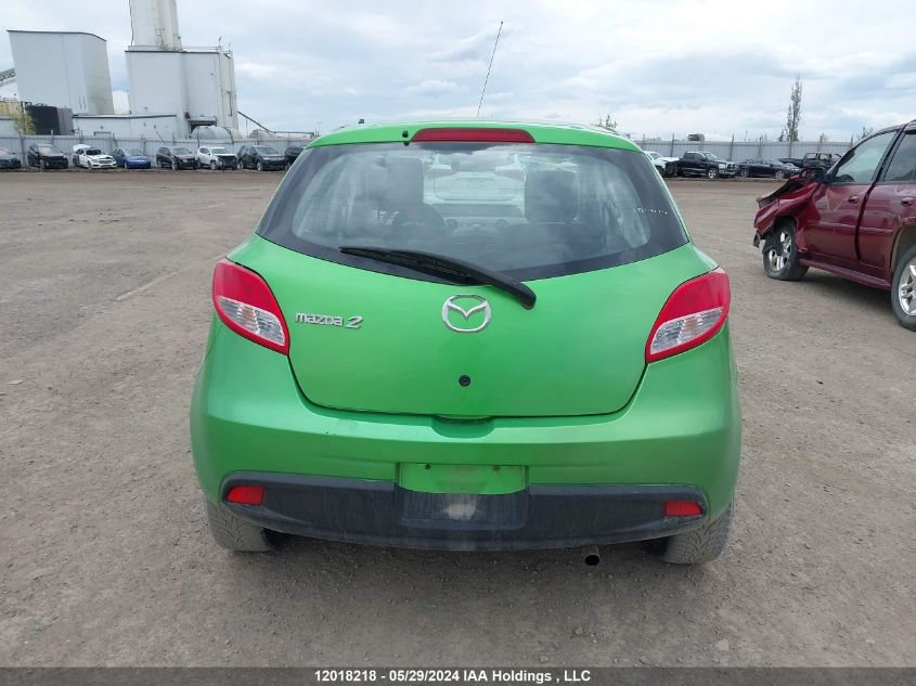 2011 Mazda Mazda2 VIN: JM1DE1HY0B0106504 Lot: 12018218