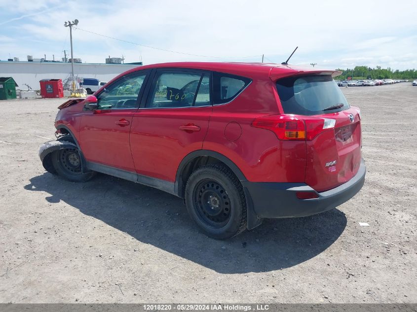 2015 Toyota Rav4 Le VIN: 2T3BFREV6FW381700 Lot: 12018220