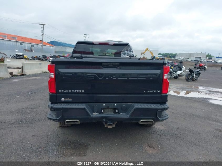 2021 Chevrolet Silverado K1500 Custom VIN: 1GCUYBEF9MZ311270 Lot: 12018227