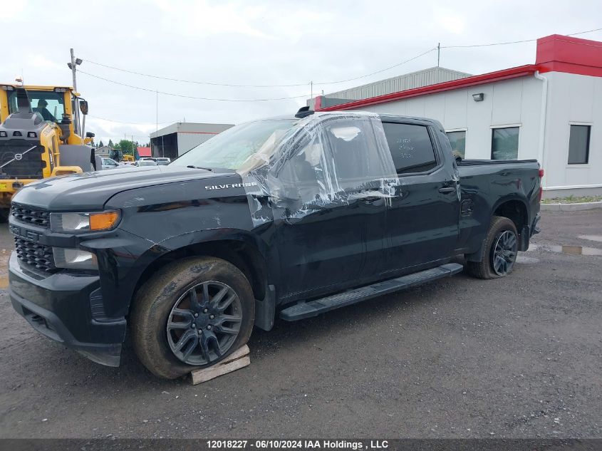 2021 Chevrolet Silverado K1500 Custom VIN: 1GCUYBEF9MZ311270 Lot: 12018227