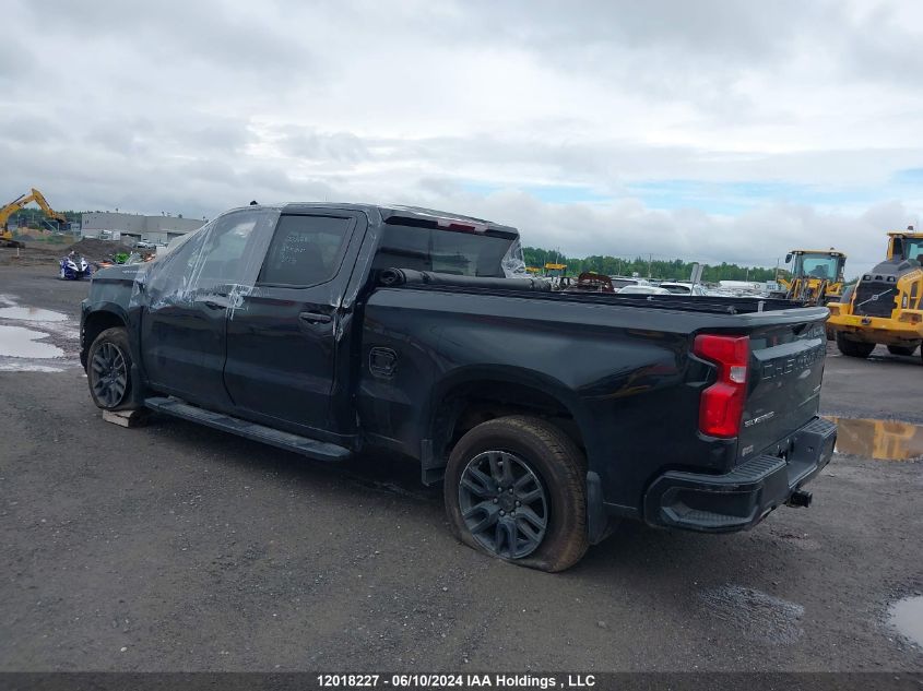 2021 Chevrolet Silverado K1500 Custom VIN: 1GCUYBEF9MZ311270 Lot: 12018227