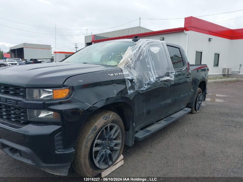 2021 Chevrolet Silverado K1500 Custom VIN: 1GCUYBEF9MZ311270 Lot: 12018227